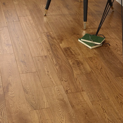 Kensington Solid Wood Oak Golden Brushed UV Lacquered